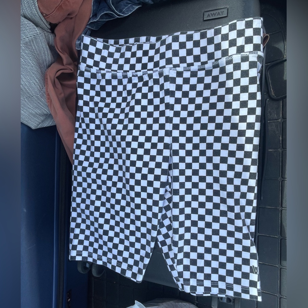 Vans Black and White Checkered Apparel